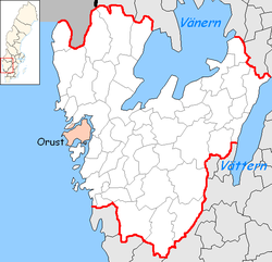 Orust Municipality in Västra Götaland County